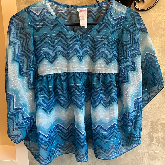 VALUE pkg - 3 Justice tops - size 10 - Picture 3 of 15